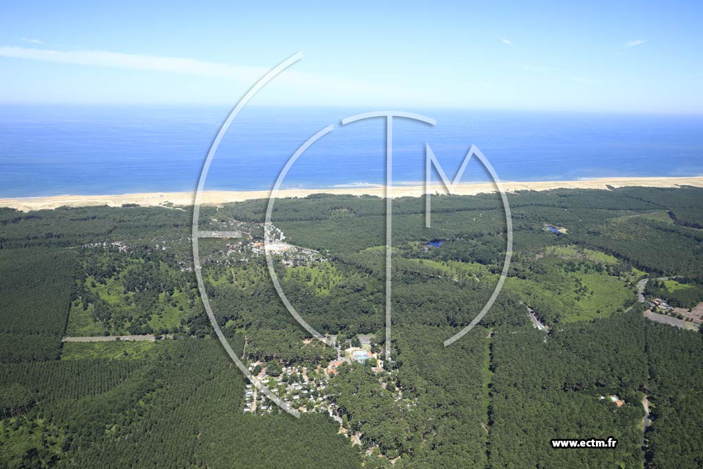 Photo arienne de Seignosse (les Chevreuils)