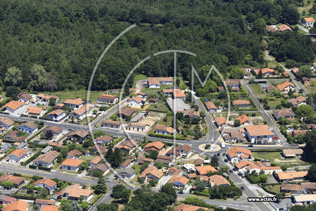 Photo arienne de Soustons (Vieux Nicot)