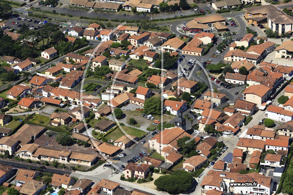 Photo arienne de Vieux-Boucau-les-Bains