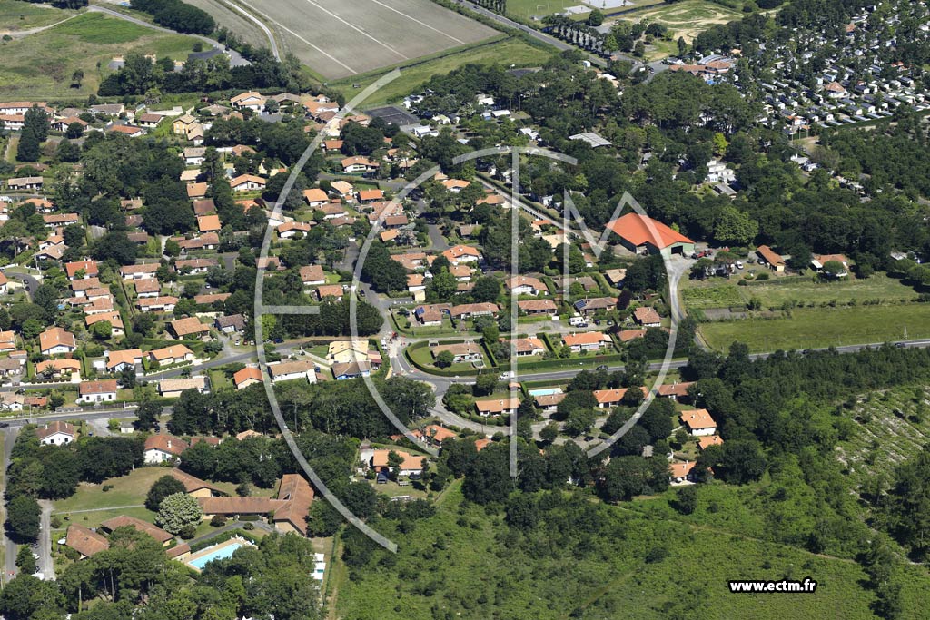 Photo arienne de Vieux-Boucau-les-Bains (la Palombire)