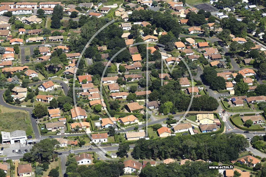 Photo arienne de Vieux-Boucau-les-Bains (la Palombire)