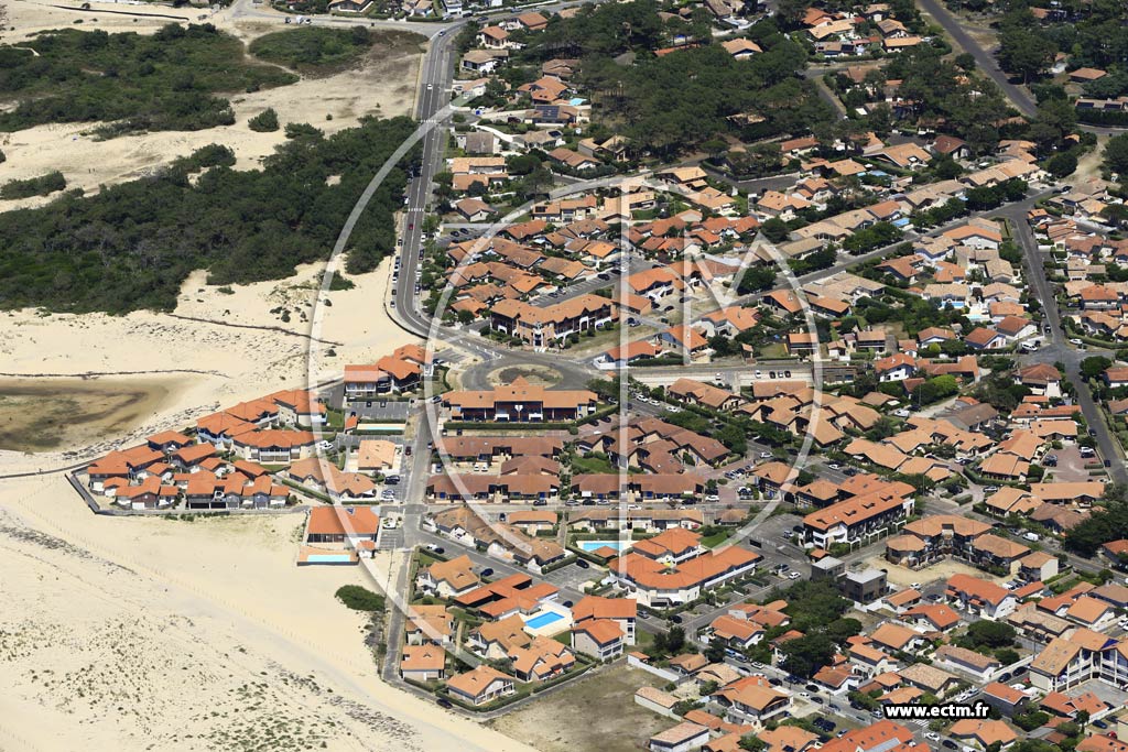 Photo arienne de Biscarrosse (Biscarosse Plage)