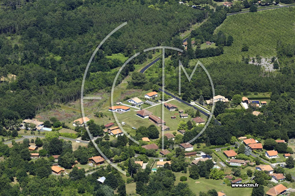 Photo arienne de Biscarrosse (Mayotte)