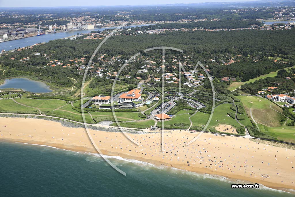 Photo arienne de Anglet