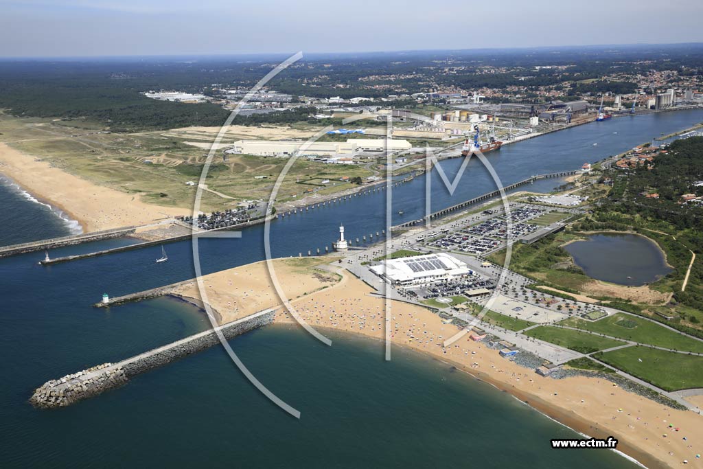 Photo arienne de Anglet