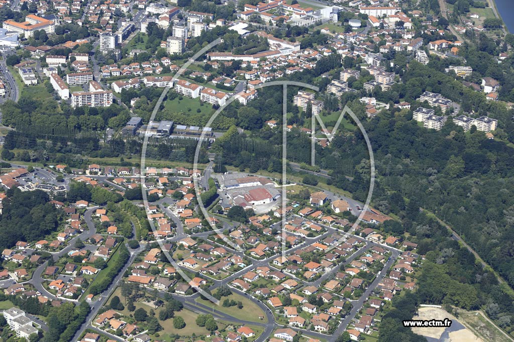 Photo arienne de Anglet (Aritxague)