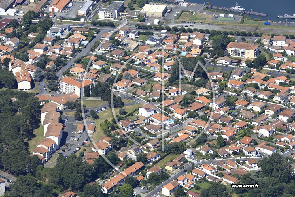 Photo arienne de Anglet (Bellevue)