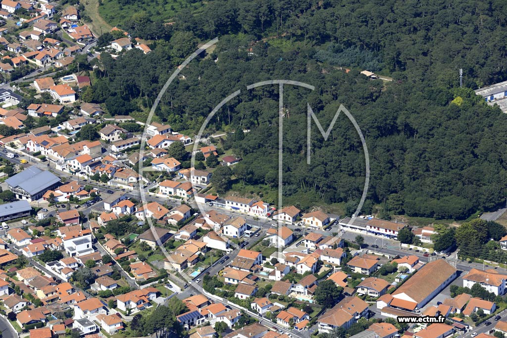 Photo arienne de Anglet (Blancpignon)