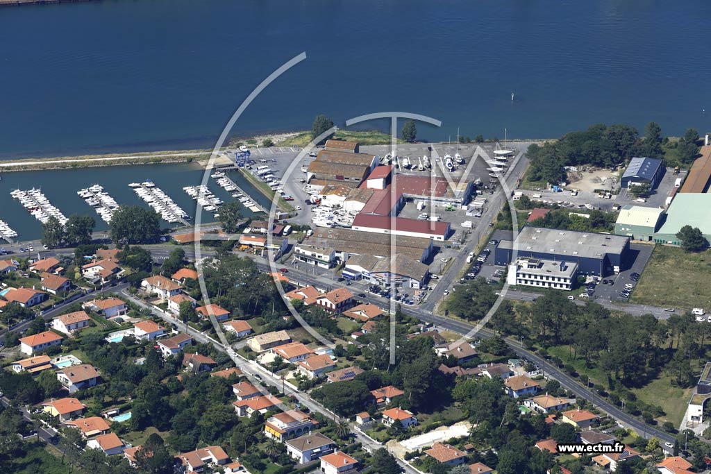 Photo arienne de Anglet (le Brise Lames)
