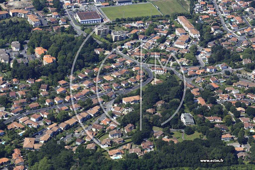 Photo arienne de Anglet (Parme)