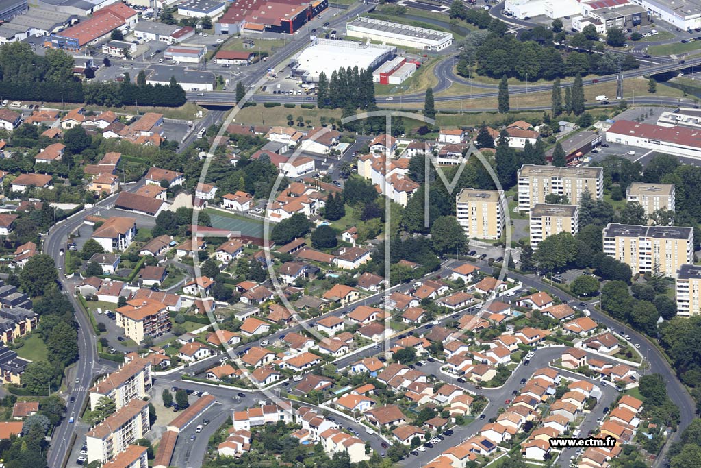 Photo arienne de Anglet (Tivoli)