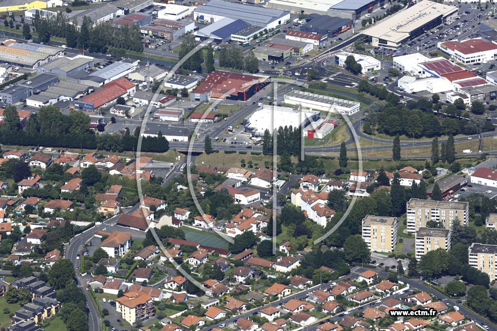 Photo arienne de Anglet (Tivoli)