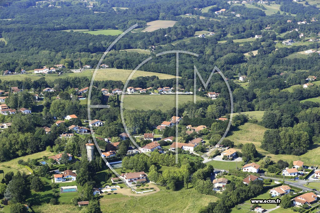 Photo arienne de Arbonne (Dihartzenea)