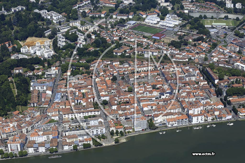 Photo arienne de Bayonne (Saint-Esprit)