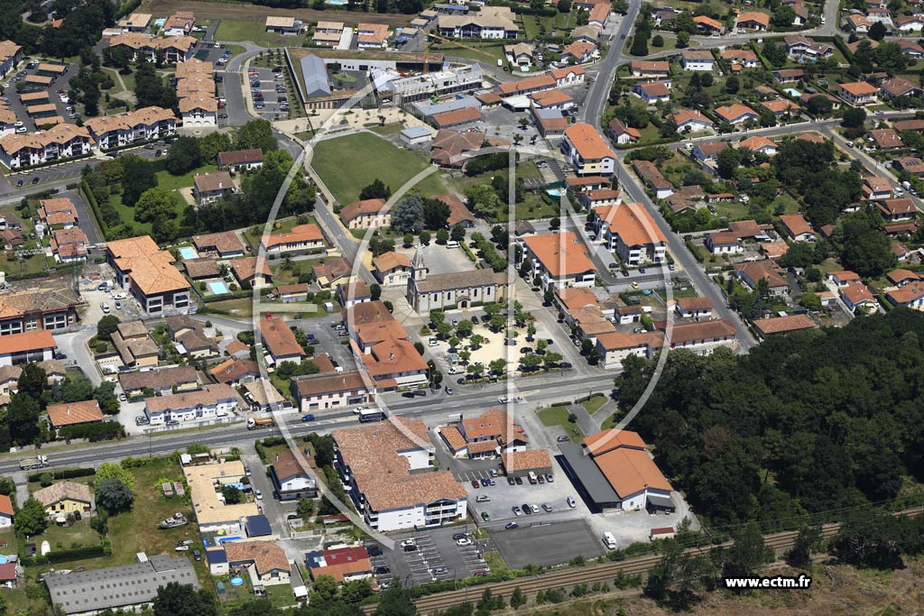 Photo arienne de Bnesse-Maremne