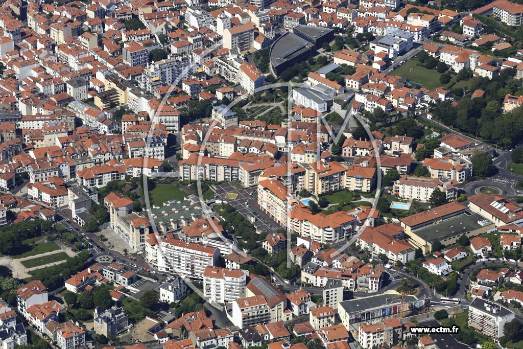 Photo arienne de Biarritz