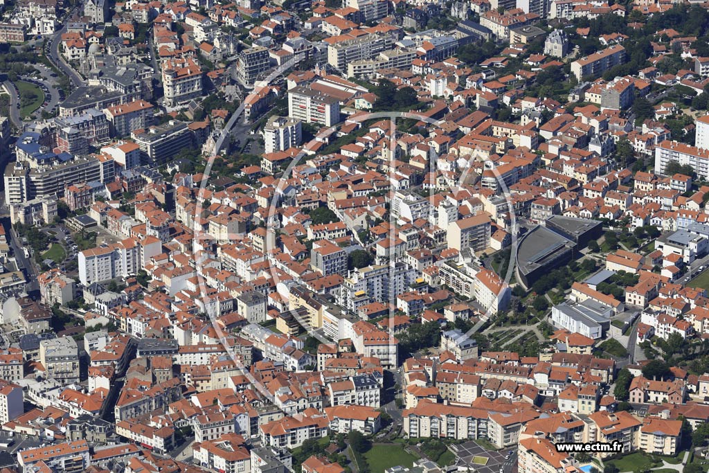 Photo arienne de Biarritz