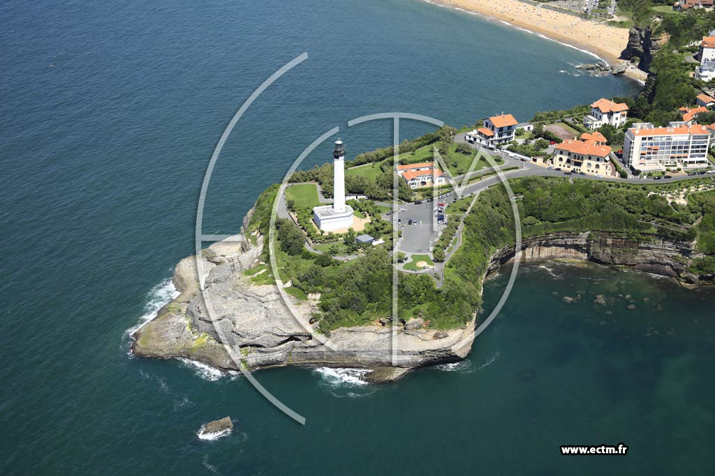 Photo arienne de Biarritz