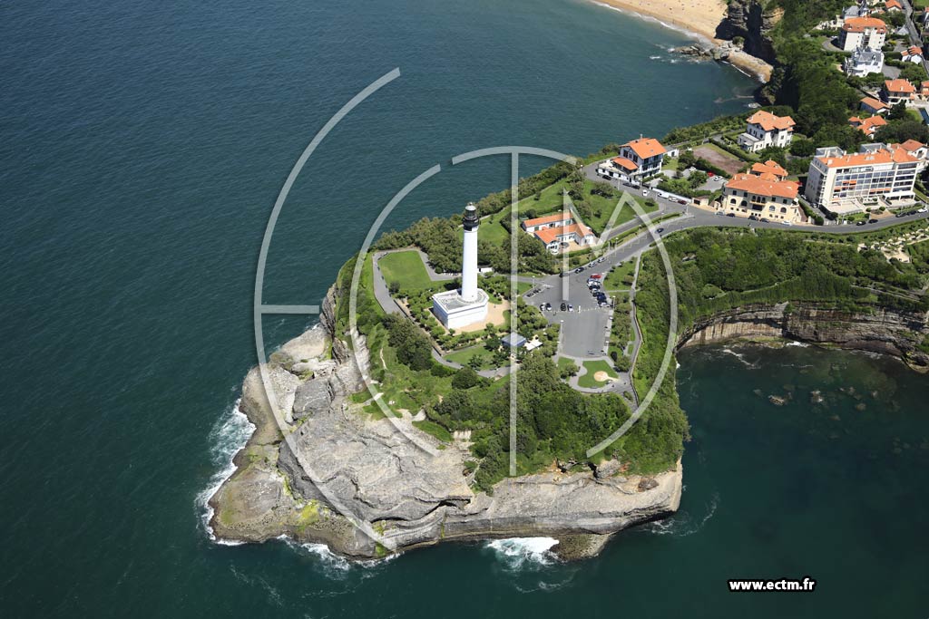 Photo arienne de Biarritz