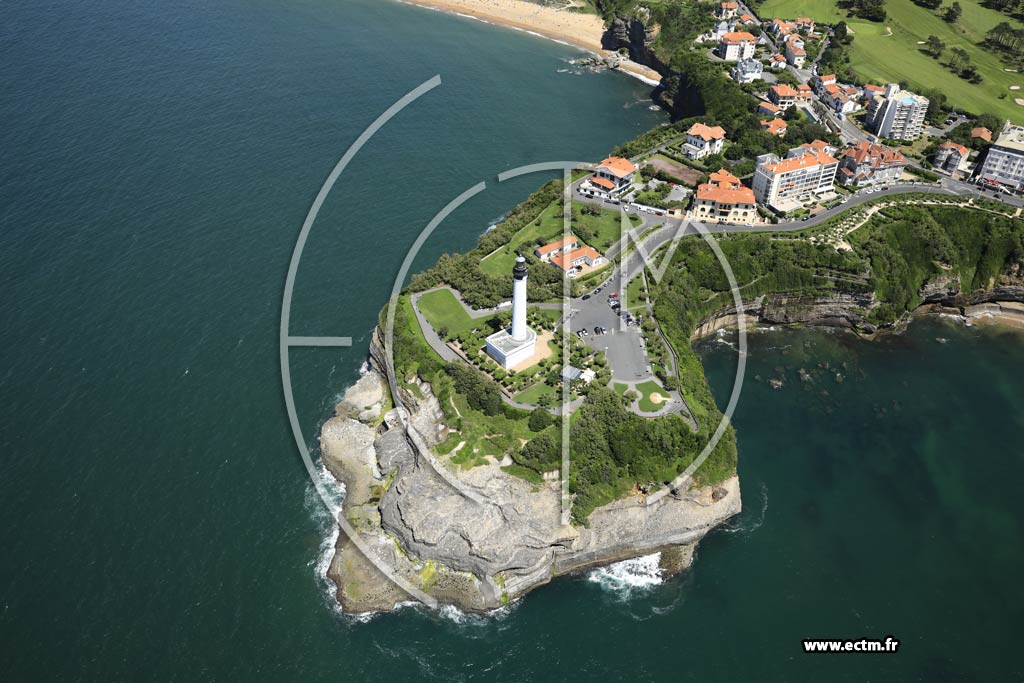 Photo arienne de Biarritz