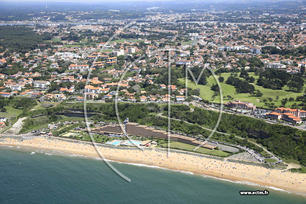 Photo arienne de Biarritz