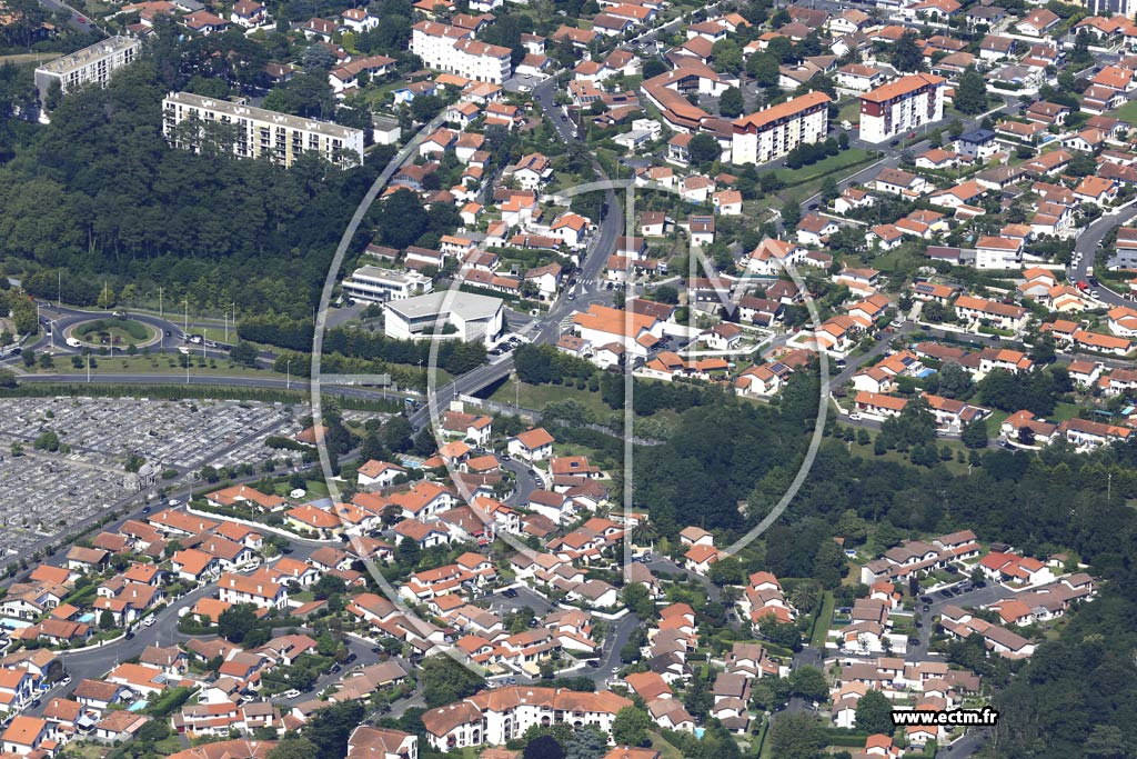 Photo arienne de Biarritz (Beau Soleil)