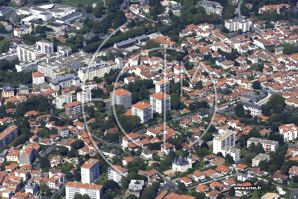 Photo arienne de Biarritz (Lahouze)