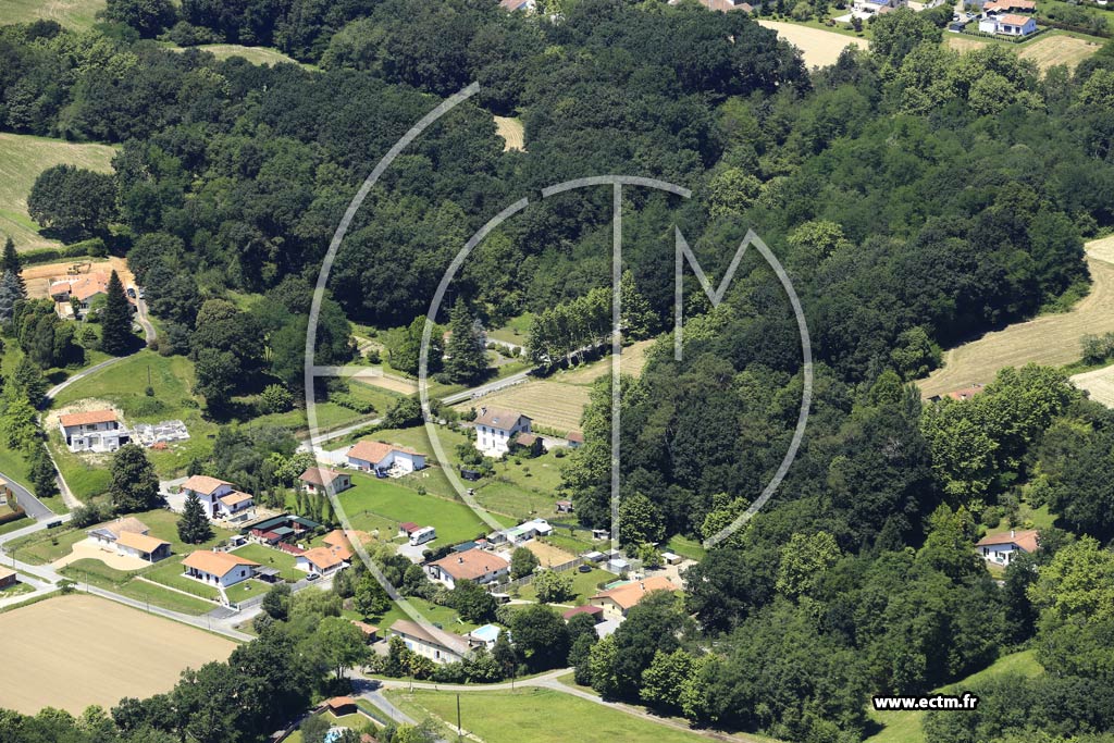 Photo arienne de Biaudos (le Jardin)