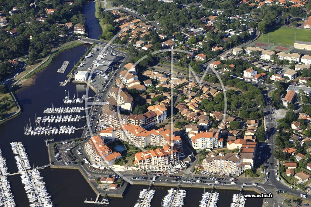 Photo arienne de Capbreton