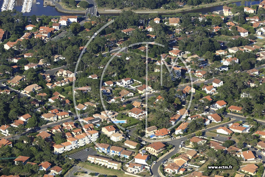 Photo arienne de Capbreton (la Savane)
