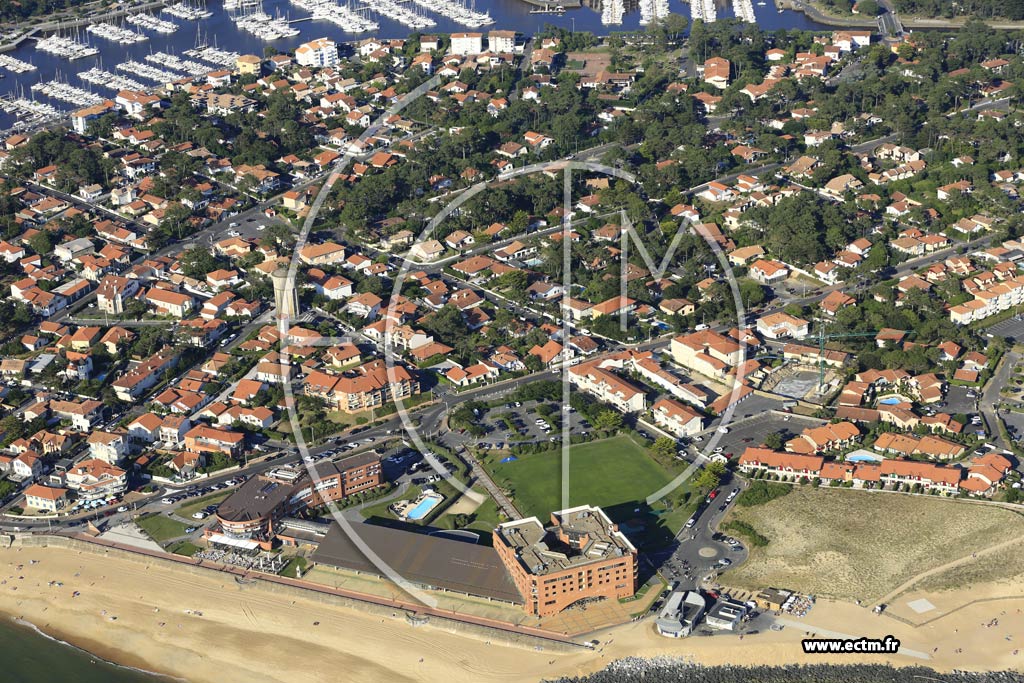 Photo arienne de Capbreton (la Savane)