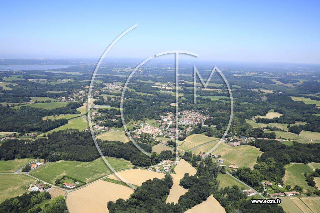 Photo arienne de Saint-Andr-de-Seignanx