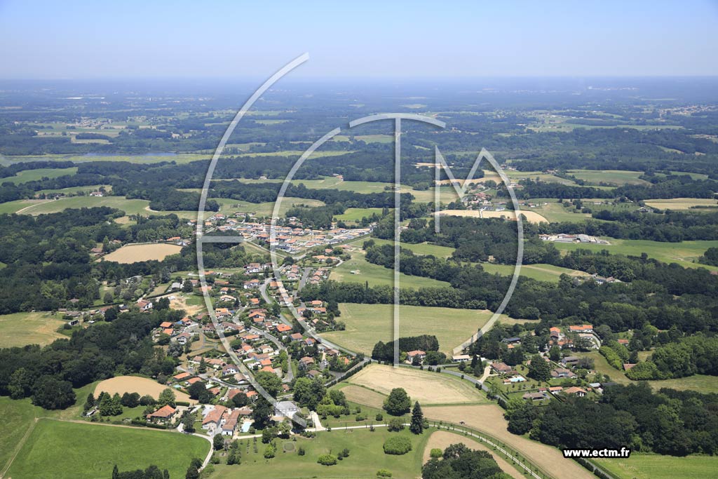 Photo arienne de Saint-Andr-de-Seignanx