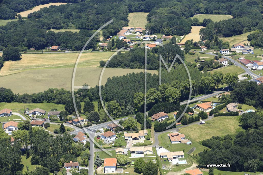Photo arienne de Saint-Andr-de-Seignanx (le Pey)