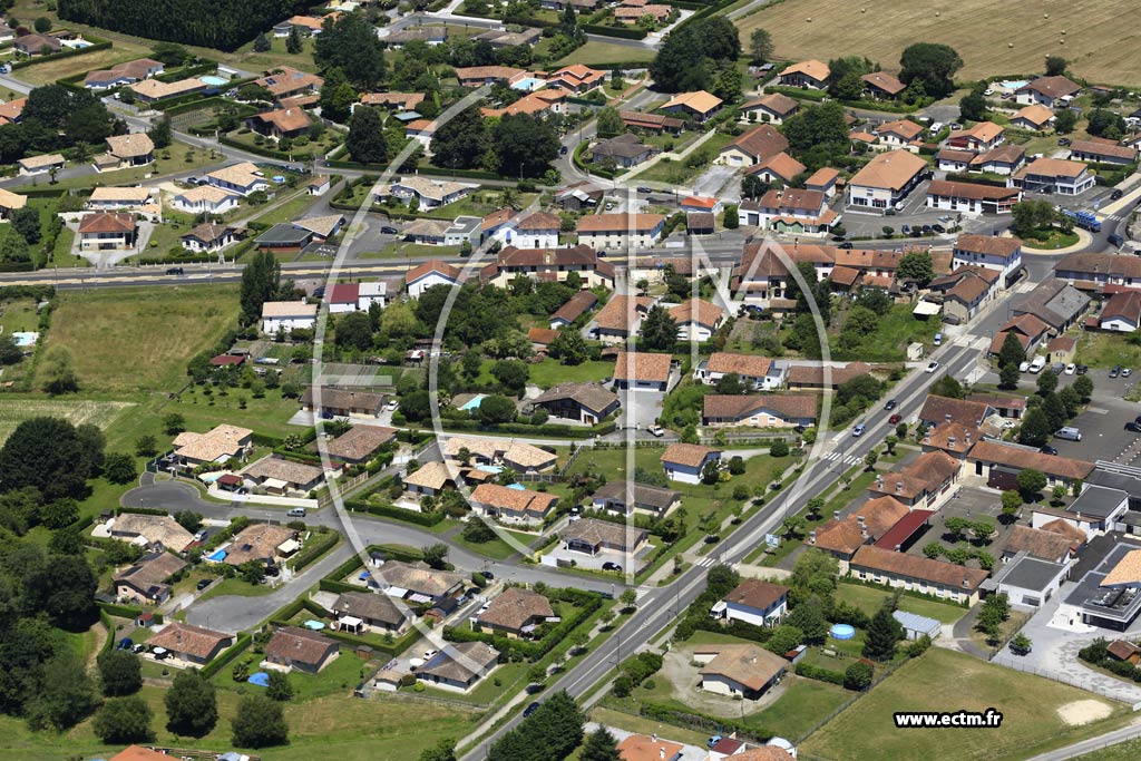 Photo arienne de Saint-Geours-de-Maremne