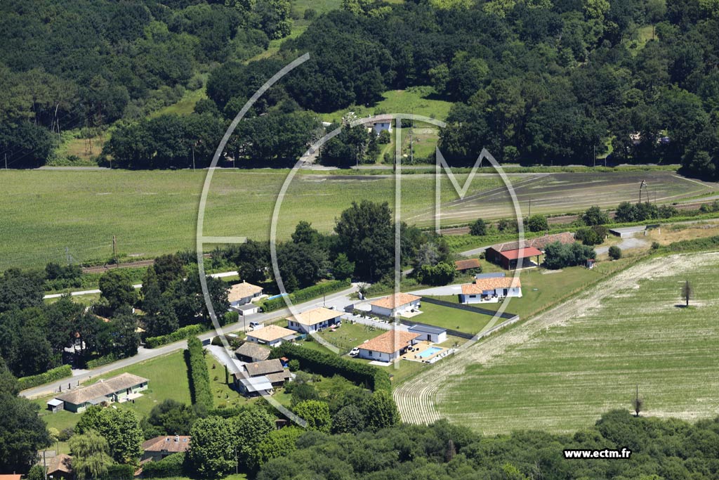 Photo arienne de Saint-Geours-de-Maremne (Cledon)