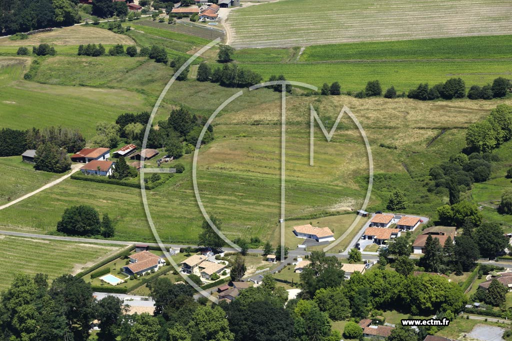 Photo arienne de Saint-Geours-de-Maremne (la Gare)