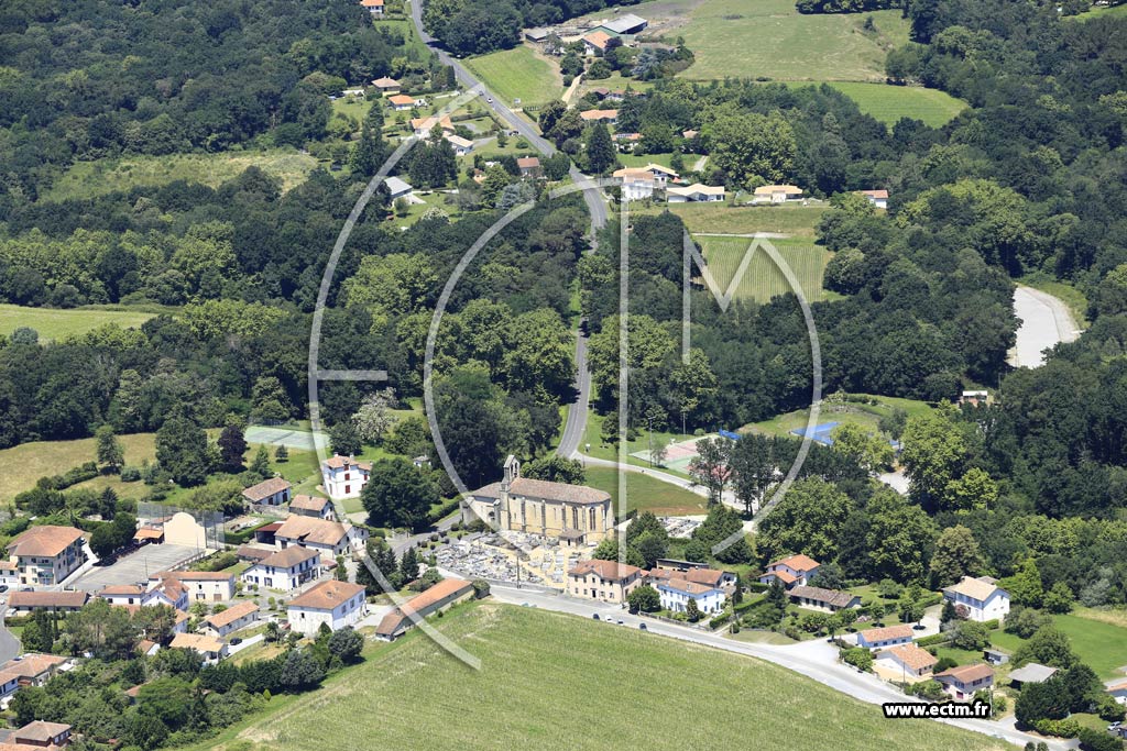 Photo arienne de Saint-Martin-de-Hinx