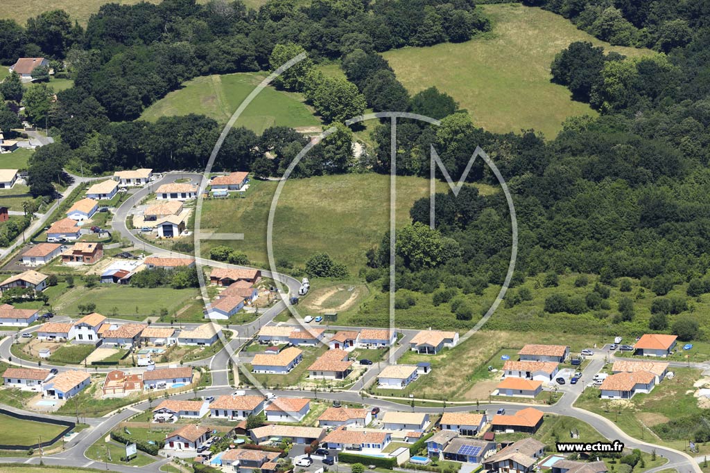 Photo arienne de Saint-Martin-de-Hinx