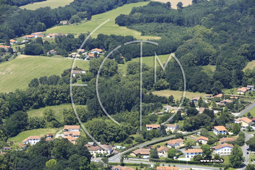 Photo arienne de Saint-Martin-de-Seignanx