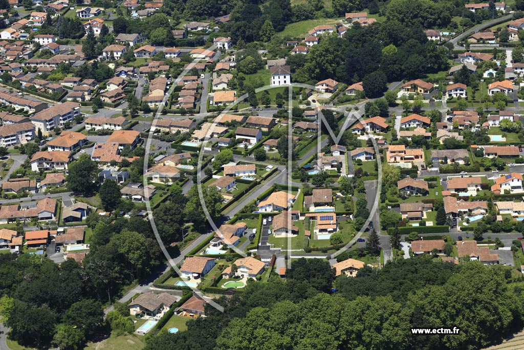 Photo arienne de Saint-Martin-de-Seignanx