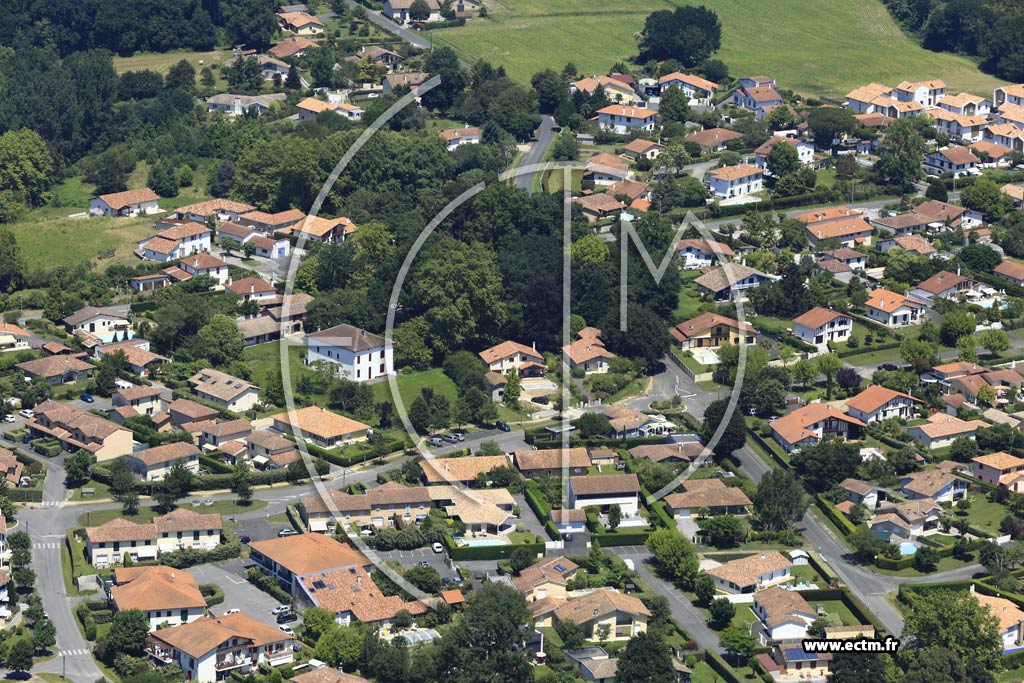 Photo arienne de Saint-Martin-de-Seignanx
