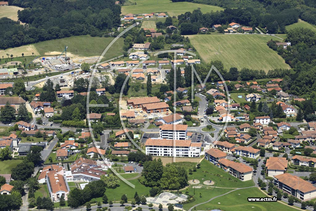 Photo arienne de Saint-Martin-de-Seignanx