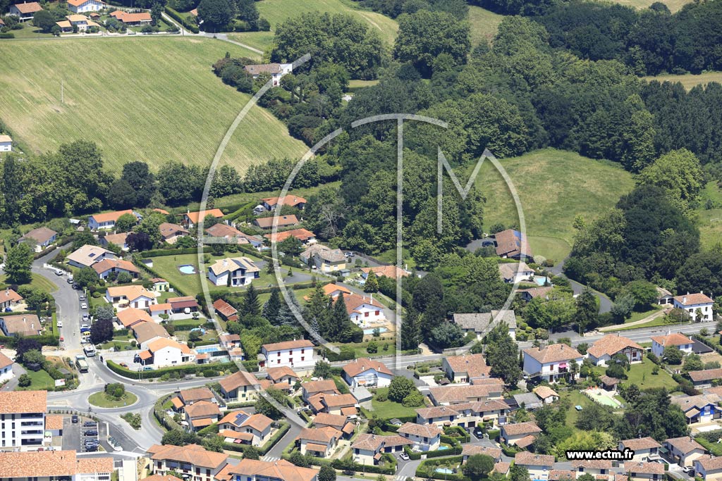 Photo arienne de Saint-Martin-de-Seignanx