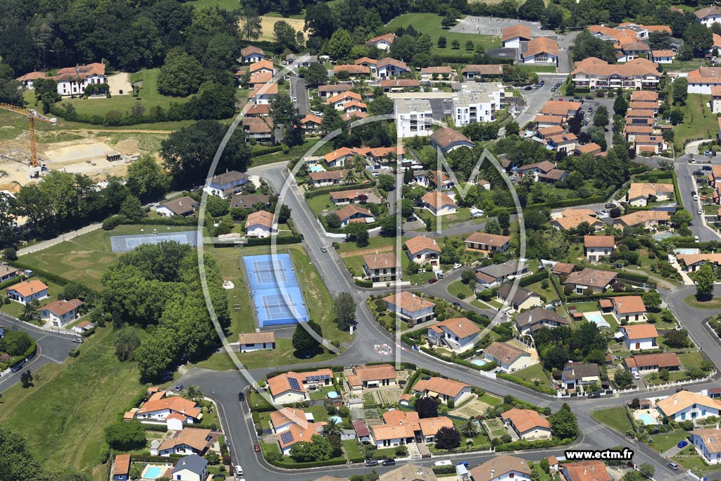 Photo arienne de Saint-Martin-de-Seignanx
