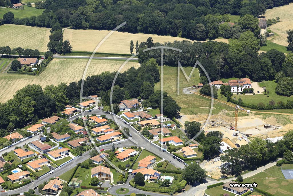 Photo arienne de Saint-Martin-de-Seignanx