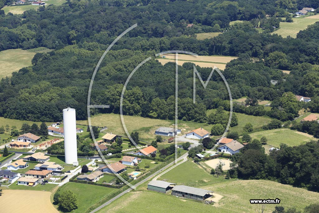 Photo arienne de Saint-Martin-de-Seignanx (Charpoulet)