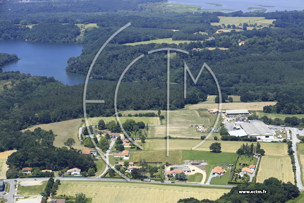Photo arienne de Saint-Martin-de-Seignanx (Fichon)