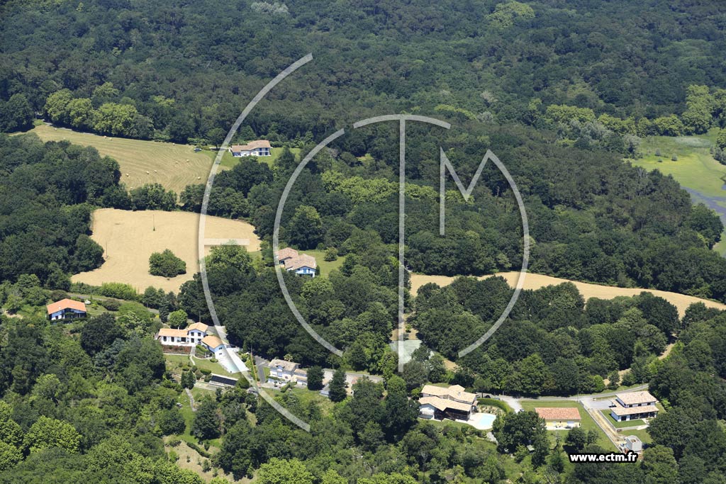 Photo arienne de Saint-Martin-de-Seignanx (Lartigot)
