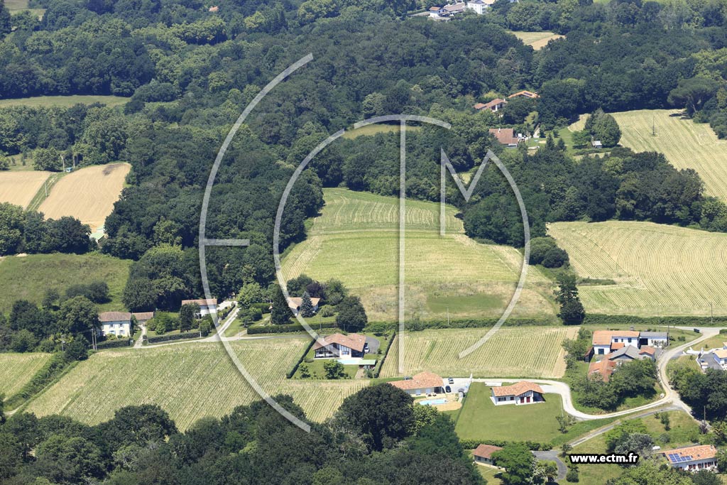 Photo arienne de Saint-Martin-de-Seignanx (le Cout)